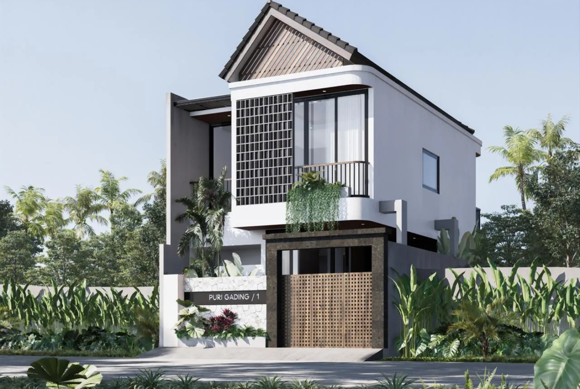 Villa Jimbaran – Modern Tropical Villa Off Plan,2 Kamar Pool Private, Harga 2.9 Miliar | SHM Freehold