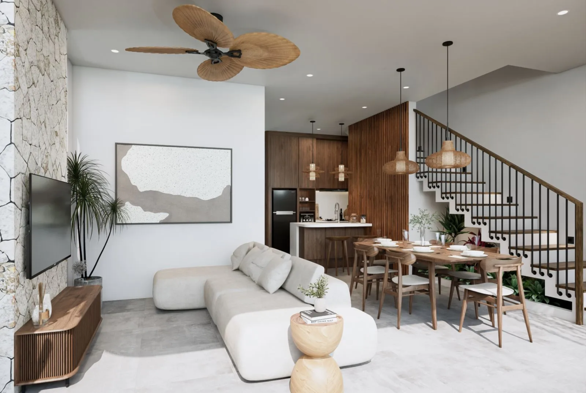 Villa Jimbaran – Modern Tropical Villa Off Plan,2 Kamar Pool Private, Harga 2.9 Miliar | SHM Freehold