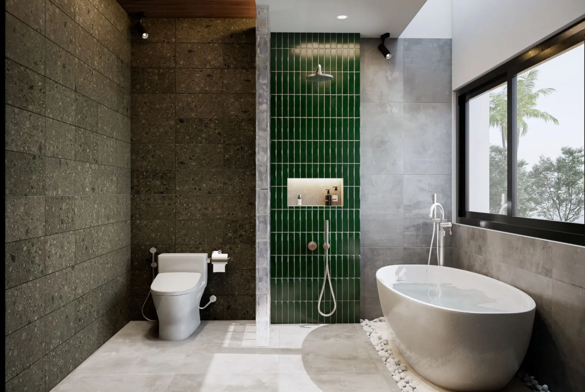 Villa Jimbaran – Modern Tropical Villa Off Plan,2 Kamar Pool Private, Harga 2.9 Miliar | SHM Freehold