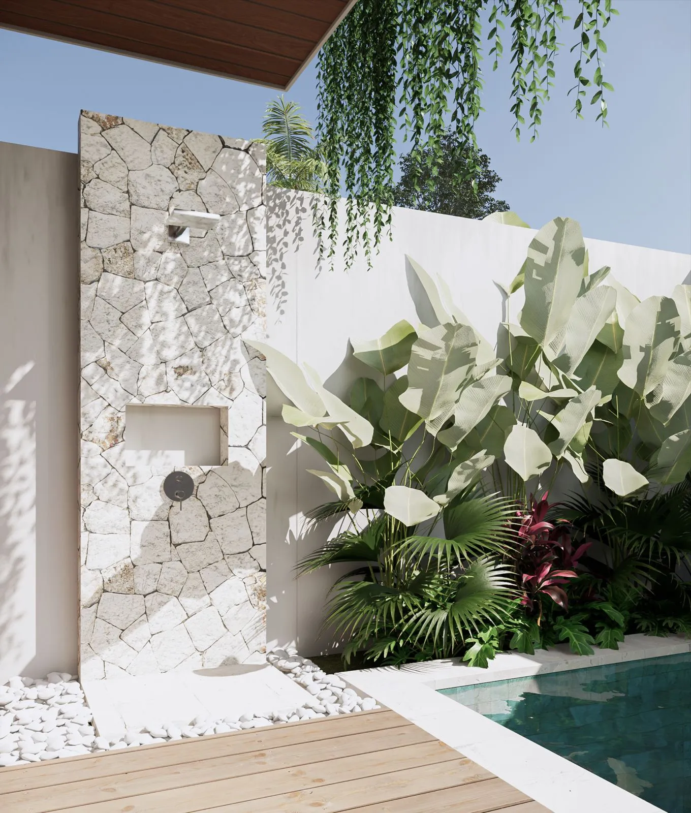 Villa Jimbaran – Modern Tropical Villa Off Plan,2 Kamar Pool Private, Harga 2.9 Miliar | SHM Freehold