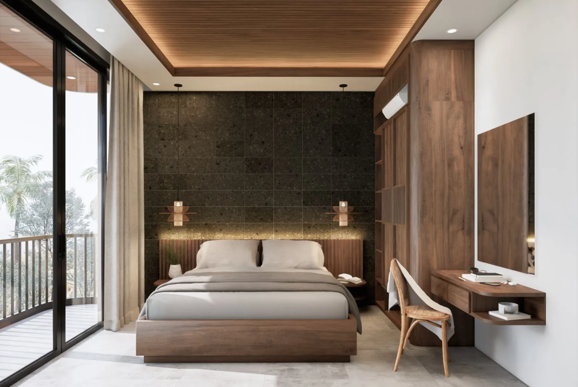 Villa Jimbaran – Modern Tropical Villa Off Plan,2 Kamar Pool Private, Harga 2.9 Miliar | SHM Freehold