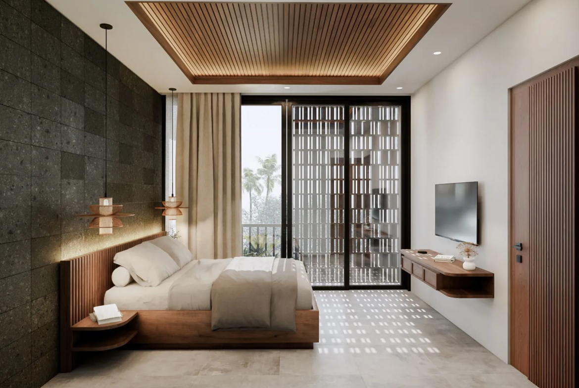 Villa Jimbaran – Modern Tropical Villa Off Plan,2 Kamar Pool Private, Harga 2.9 Miliar | SHM Freehold