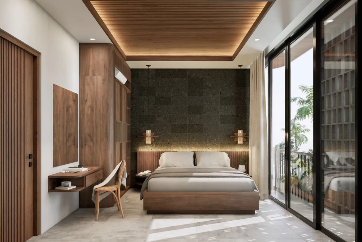 Villa Jimbaran – Modern Tropical Villa Off Plan,2 Kamar Pool Private, Harga 2.9 Miliar | SHM Freehold