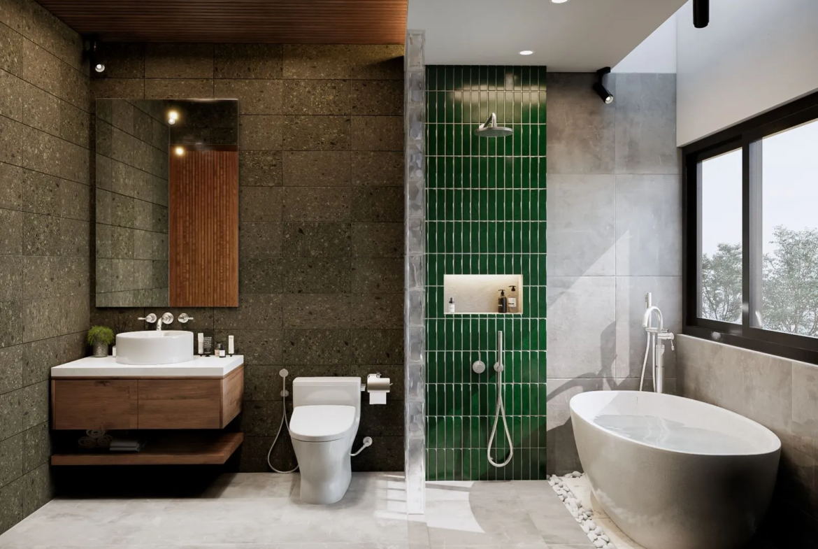 Villa Jimbaran – Modern Tropical Villa Off Plan,2 Kamar Pool Private, Harga 2.9 Miliar | SHM Freehold