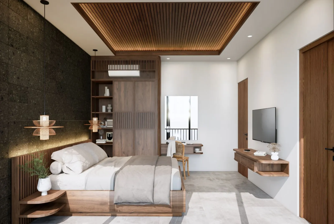 Villa Jimbaran – Modern Tropical Villa Off Plan,2 Kamar Pool Private, Harga 2.9 Miliar | SHM Freehold
